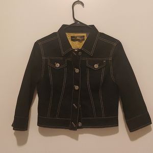 Dkny Jeans - Overdyed Stretch Jean Jacket